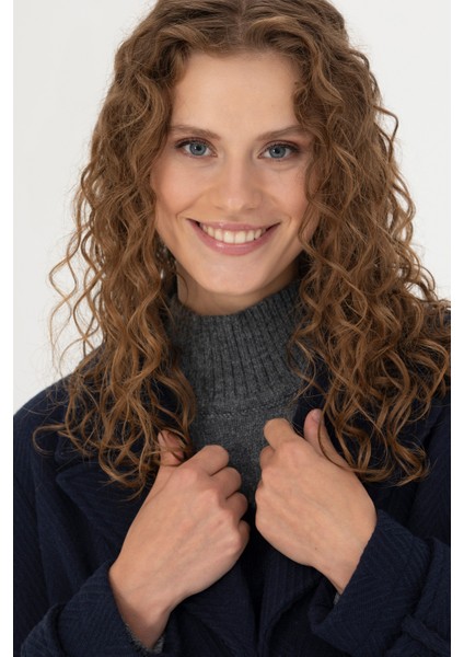 Kadın Lacivert Mont 50271203-VR033 modelleri