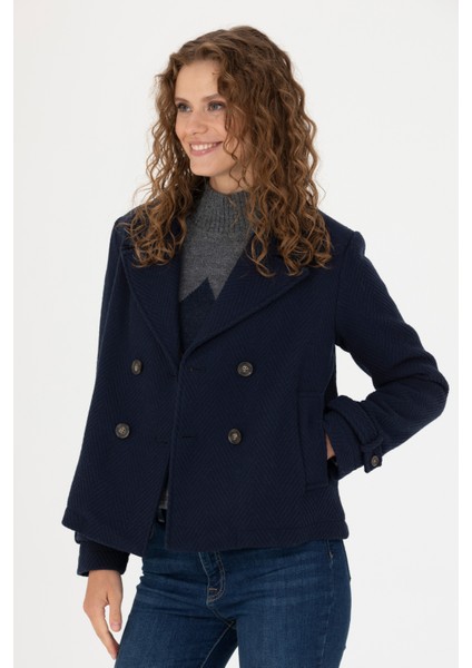 Kadın Lacivert Mont 50271203-VR033 fırsatları