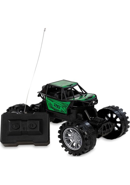Rock Crawler Off-Road Metal Görünüm,yarım Fonksiyonlu U/k Dağda, Çölde, Kayada Giden Buggy Jeep 1:22