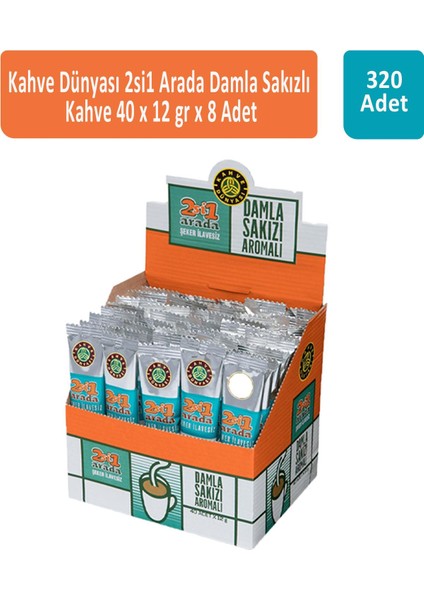 2si1 Arada Damla Sakızlı 40 x 12 gr x 8 Adet