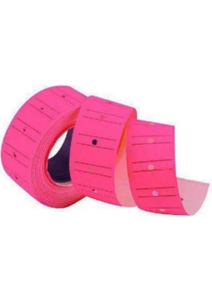 12X21 Motex Çizgili Flo Pembe Etiket 800 Adet modelleri