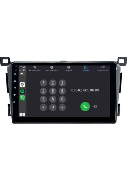 Suzuki Vitara (2012-2014) Android 14 Multimedya Carplay 10 Inch 4 GB Ram / 64 GB Hafıza CRV-4519XD