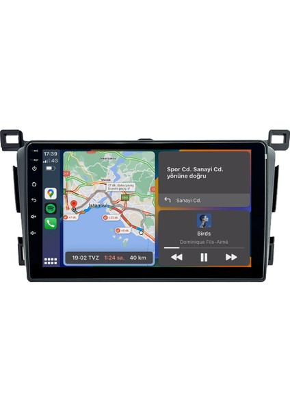 Suzuki Vitara (2012-2014) Android 14 Multimedya Carplay 10 Inch 4 GB Ram / 64 GB Hafıza CRV-4519XD
