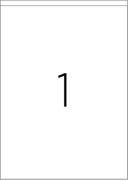 Laser Etiket Kod 2294 210MM x 294,86MM modelleri