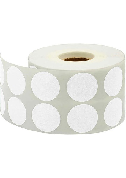 Nokta Etiketi 25 mm 2500 Etiket Beyaz fiyatları