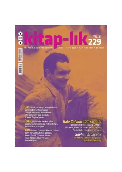 Kitap-lık 229. Sayı Eylül – Ekim 2023