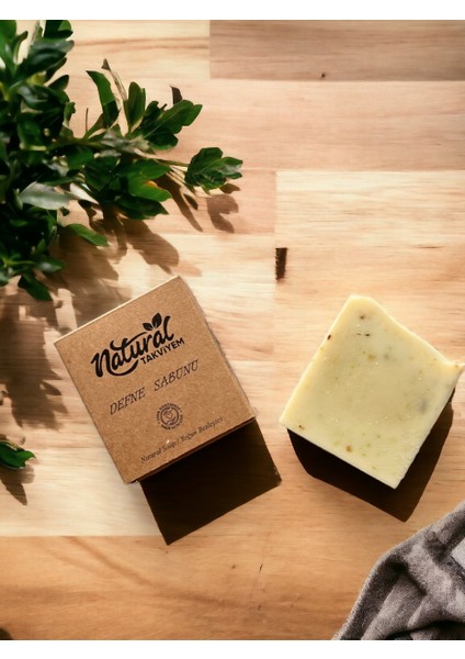 Doğal Defne Sabunu El Yapımı 100G Yüksek Kaliteli (PARABEN FREE)