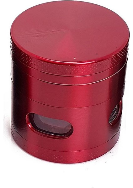 Mini Boy Kırmızı 40 mm. Grinder Herbal Parçalayıcı pt96kr