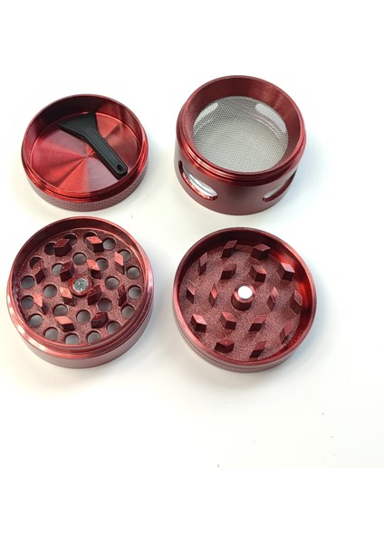 Mini Boy Kırmızı 40 mm. Grinder Herbal Parçalayıcı pt96kr fiyatları