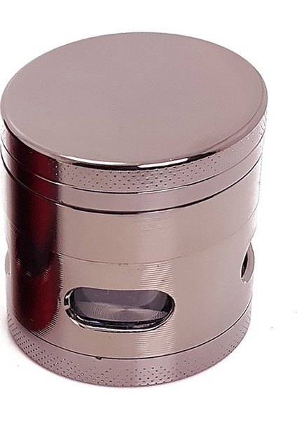 Mini Boy Gri Renk 40 mm. Grinder Herbal Parçalayıcı pt96gr