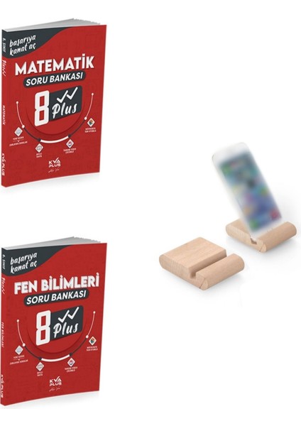 LGS 8.Sınıf Matematik +Fen Bilimleri Plus Serisi Soru Bankası+ Telefon Tutucu