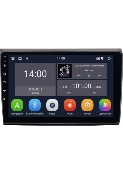 Fiat Bravo Android Multimedya Sistemi (2008-2013) CRV-4103XD