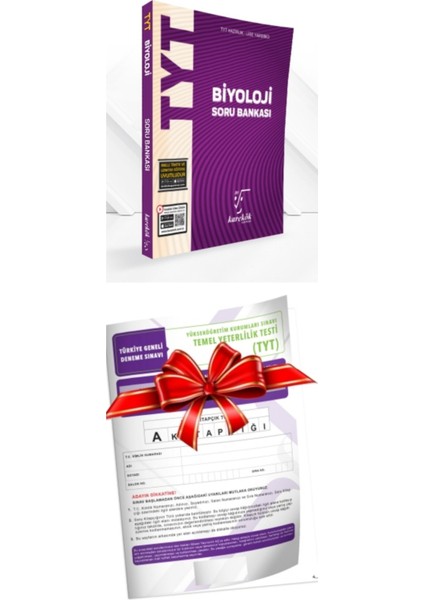 TYT Biyoloji Soru Bankası + TYT Deneme..!