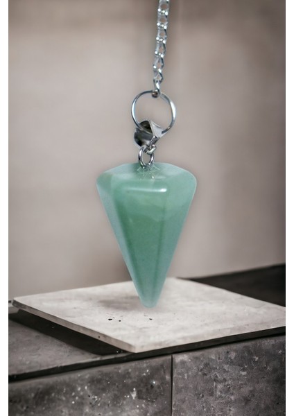 Aventurin Doğal Taş Pandül Tam Set Sarkaç fiyatları