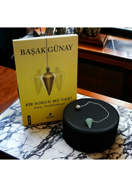 Aventurin Doğal Taş Pandül Tam Set Sarkaç modelleri