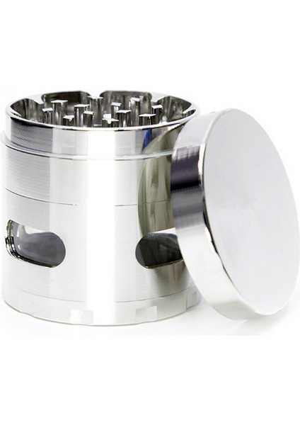 Mini Boy Silver Renk 40 mm. Grinder Herbal Parçalayıcı pt96slv