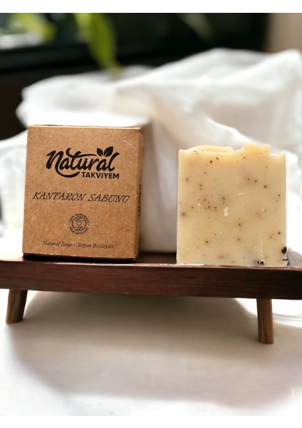 Doğal Kantaron Sabunu El Yapımı 100G