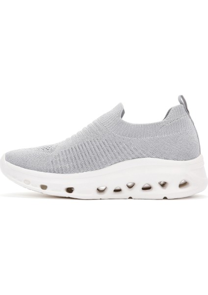 Zero Kadın Gri Kalın Tabanlı Sneaker 24SFD49576F