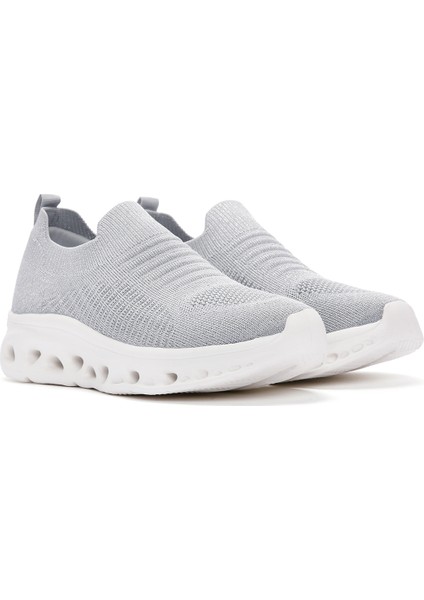 Zero Kadın Gri Kalın Tabanlı Sneaker 24SFD49576F