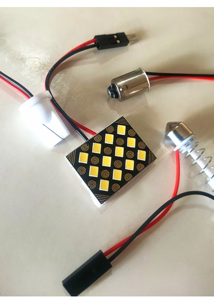 Oto Tavan Cob LED 12V 12 LED Beyaz (25MMX20MM) modelleri