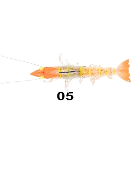 Real Shrimp 7.6cm 12GR Silikon Karides Yem