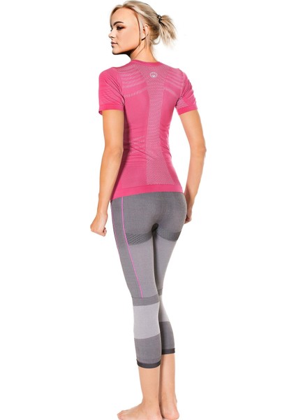 Power Short Yüksek Bel 3/4 Seamless Spor Tayt indirimleri