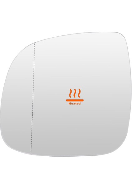 Caravelle T6 2015-2019 Model Arası Uyumlu Sol Sürücü Tarafı Dış Ayna Camı Elektrikli Isıtmalı