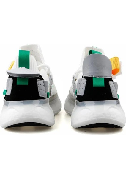 Erkek Günlük 24Y500-7 Şık Yüksek Taban Beyaz Siyah Sneaker Ayakkabı fırsatları