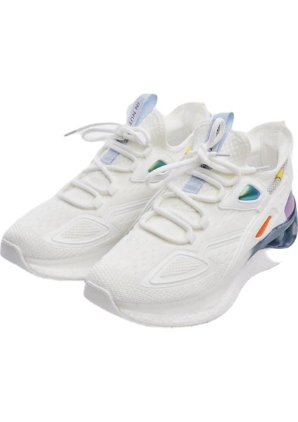 Erkek Günlük 24Y508 Yüksek Taban Beyaz Mavi Sneaker Ayakkabı