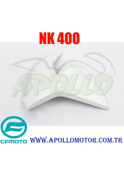 Benzın Deposu Sol Plastık Kapak (Beyaz) Cf Moto Nk 400 -Orj.