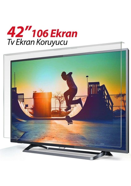 42'' Inç 106 Ekran Uyumlu Tv Ekran Koruyucu