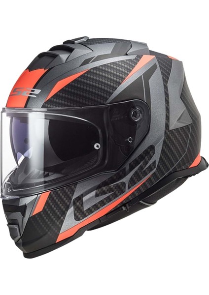 Storm 2 Racer Kask - Mat Turuncu - M