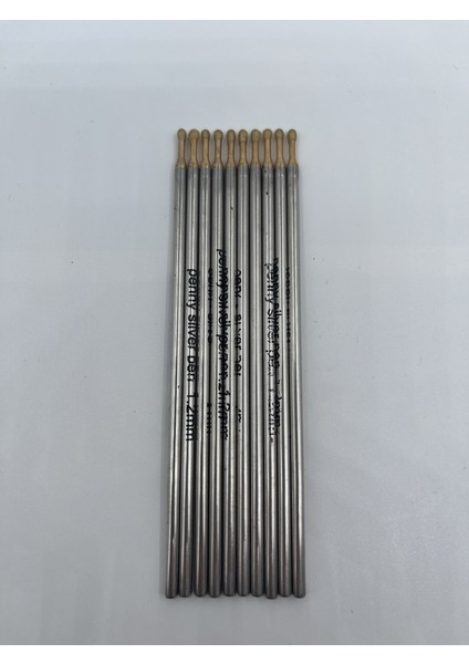 Metal Gümüş Kalem Içi (10 Adet)