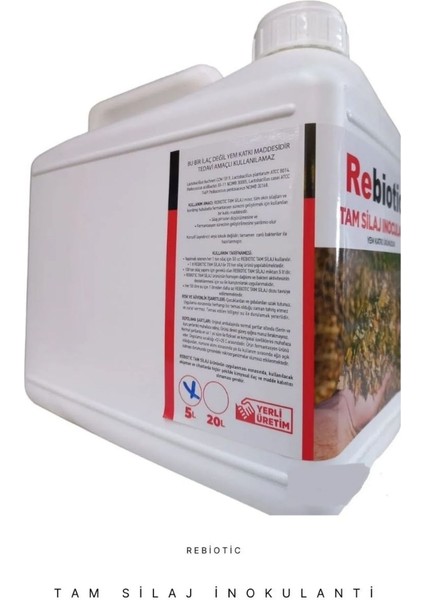 Rebiotic Tam Silaj Inokulanti 1 kg - 5 kg - 20 kg Silaj Koruyucusu fiyatları