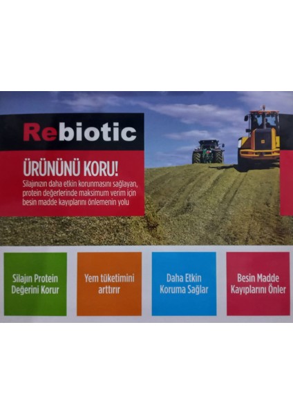Rebiotic Tam Silaj Inokulanti 1 kg - 5 kg - 20 kg Silaj Koruyucusu