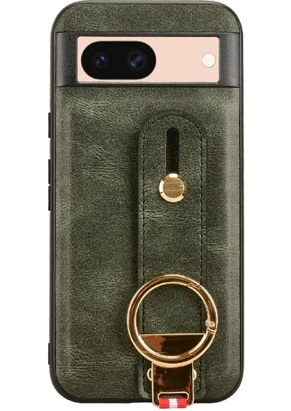 Google 8A Cüzdan Kılıf ile Uyumlu Kolaylık Bilek Kayışı Premium Pu (Yurt Dışından)
