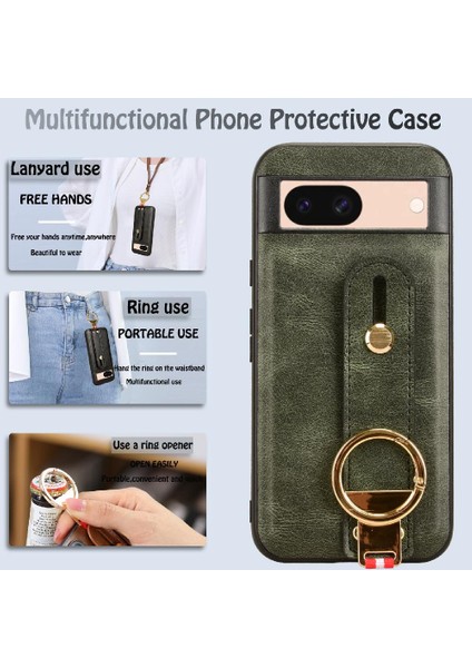 Google 8A Cüzdan Kılıf ile Uyumlu Kolaylık Bilek Kayışı Premium Pu (Yurt Dışından) modelleri