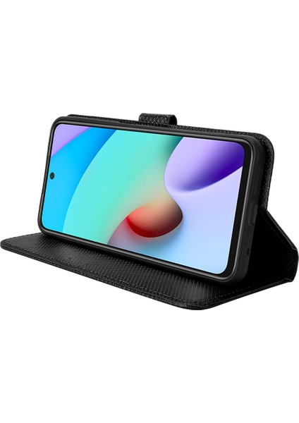 Xiaomi Redmi Için Not 11 4g Manyetik Cüzdan Kart Tutucu Kickstand (Yurt Dışından)