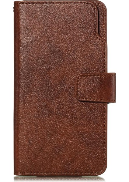 Samsung Galaxy M30S Cüzdan Pu Deri Kickstand 9 Kart Yuvaları Için Kılıf (Yurt Dışından)