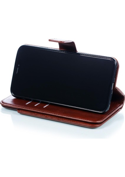 IPhone Xs Max Manyetik Kickstand 9 Kart Yuvaları Pu Deri Cüzdan (Yurt Dışından) fırsatları