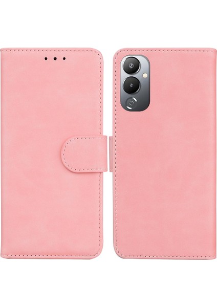 Tecno Pova 4 Manyetik Kart Yuvası Premium Pu Deri Standı Için Flip Case (Yurt Dışından)