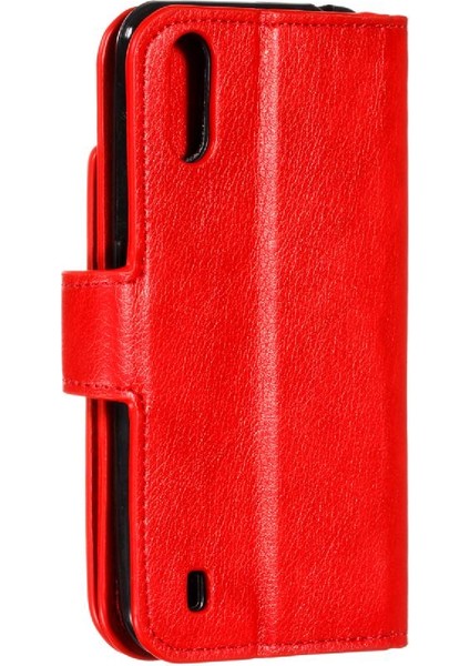 Samsung Galaxy A01 Için Kılıf Cüzdan Pu Deri Manyetik Kickstand 9 Kart (Yurt Dışından) modelleri