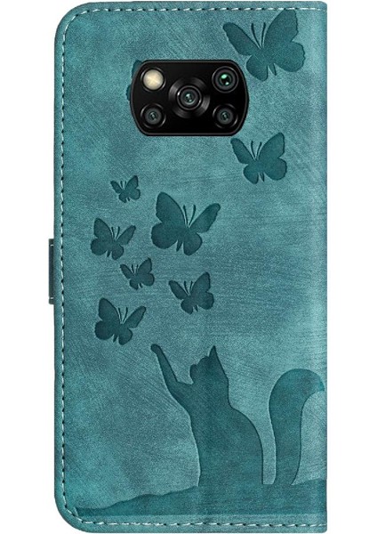 Xiaomi Poco X3/x3 Pro/x3 Nfc Kabartmalı Kelebek Kedi Kart Cebi (Yurt Dışından) indirimleri