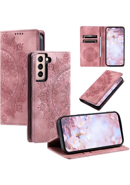 Samsung Galaxy S21 Kart Ekleme Pu Deri Tam Koruma Için Kılıf (Yurt Dışından)
