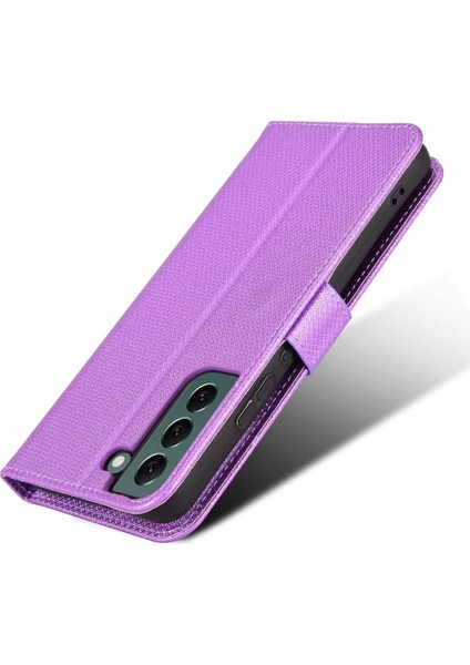 Samsung Galaxy S22 Artı Kickstand Kart Tutucu Manyetik Cüzdan (Yurt Dışından)