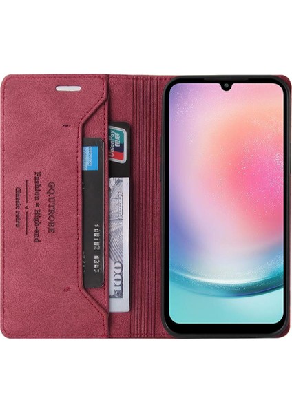 Samsung Galaxy A24 5g Kickstand Premium Deri Premium Deri Kılıf (Yurt Dışından) indirimleri