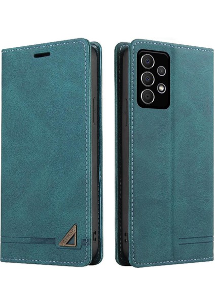 Samsung Galaxy A72 5g Kickstand Premium Deri Premium Deri Kılıf (Yurt Dışından)