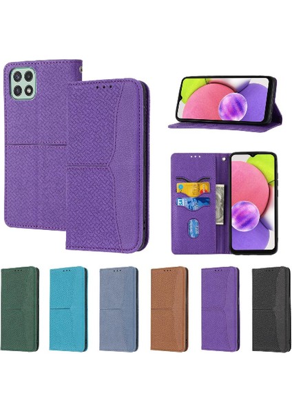 Samsung Galaxy A03 Için Kılıf Pu Deri Kapak Çevirin Folio Kitap El Cüzdan (Yurt Dışından) fırsatları