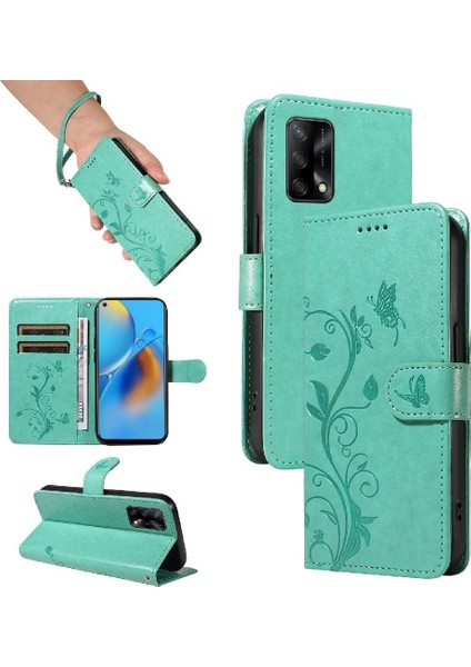 Oppo Için Kılıf F19 4G/A74 4g ve Kart Yuvası ile El Kayışı Yüksek Kalite (Yurt Dışından)