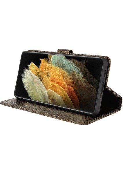 Samsung Galaxy S21 Ultra Kickstand Kart Tutucu Kapak Manyetik (Yurt Dışından) indirimleri
